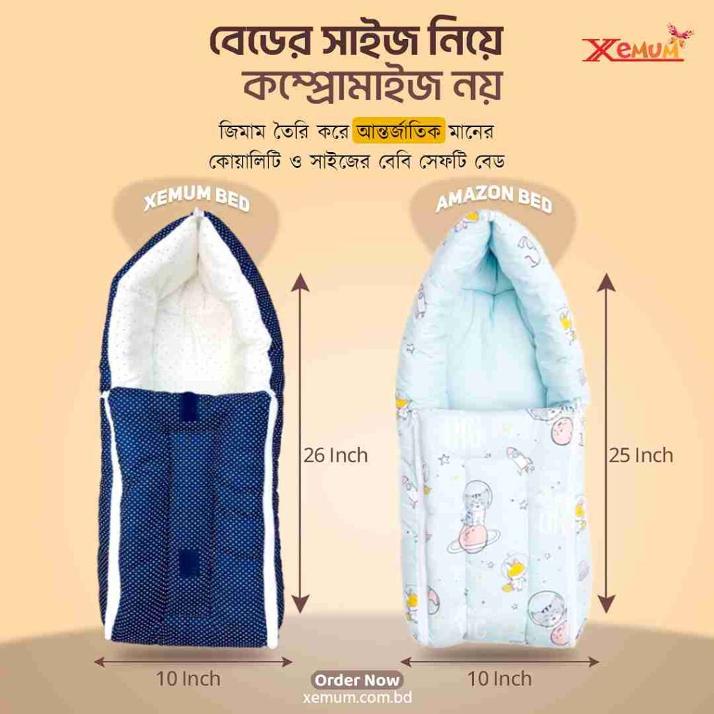 Bed size comp vs amazon_3_11zon