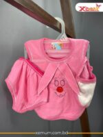 Newborn Baby dress 3 pes set (জামা +প্যান্ট +বিবস ) - Image 3