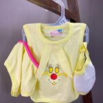 Newborn Baby dress 3 pes set (জামা +প্যান্ট +বিবস )