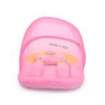King size soft baby bedding set with three pillow and adjust mosquito net soft - Image 2