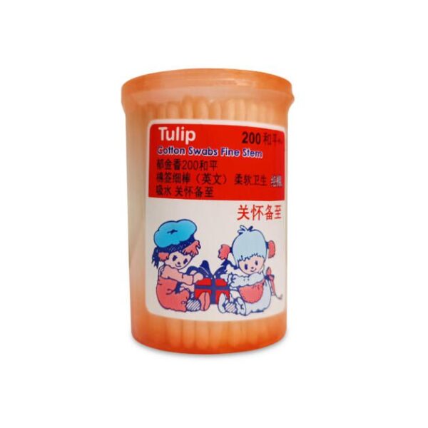 Baby Cotton Buds- CN 200pcs-1Dibba - Image 3