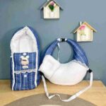 Safety Bed + Feeding Pillow (P-6 Muslin মসলিন) - Image 6
