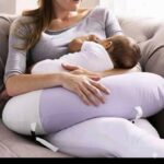 Safety Bed + Feeding Pillow (P-6 Muslin মসলিন) - Image 2