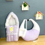 Safety Bed + Feeding Pillow (P-6 Muslin মসলিন) - Image 3