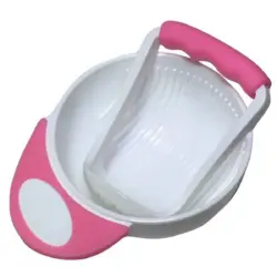 Baby Food Grading Bowl with Masher for preparing homemade baby food