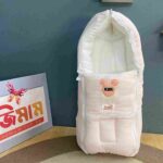 Muslin Safety Bed - Light Pink soft breathable baby safety sleeping nest for newborn infants