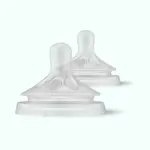 Philips Avent Teat Natural Response Nipple 2pcs Set Level-5 Original BPA-Free Silicone Baby Bottle Nipples