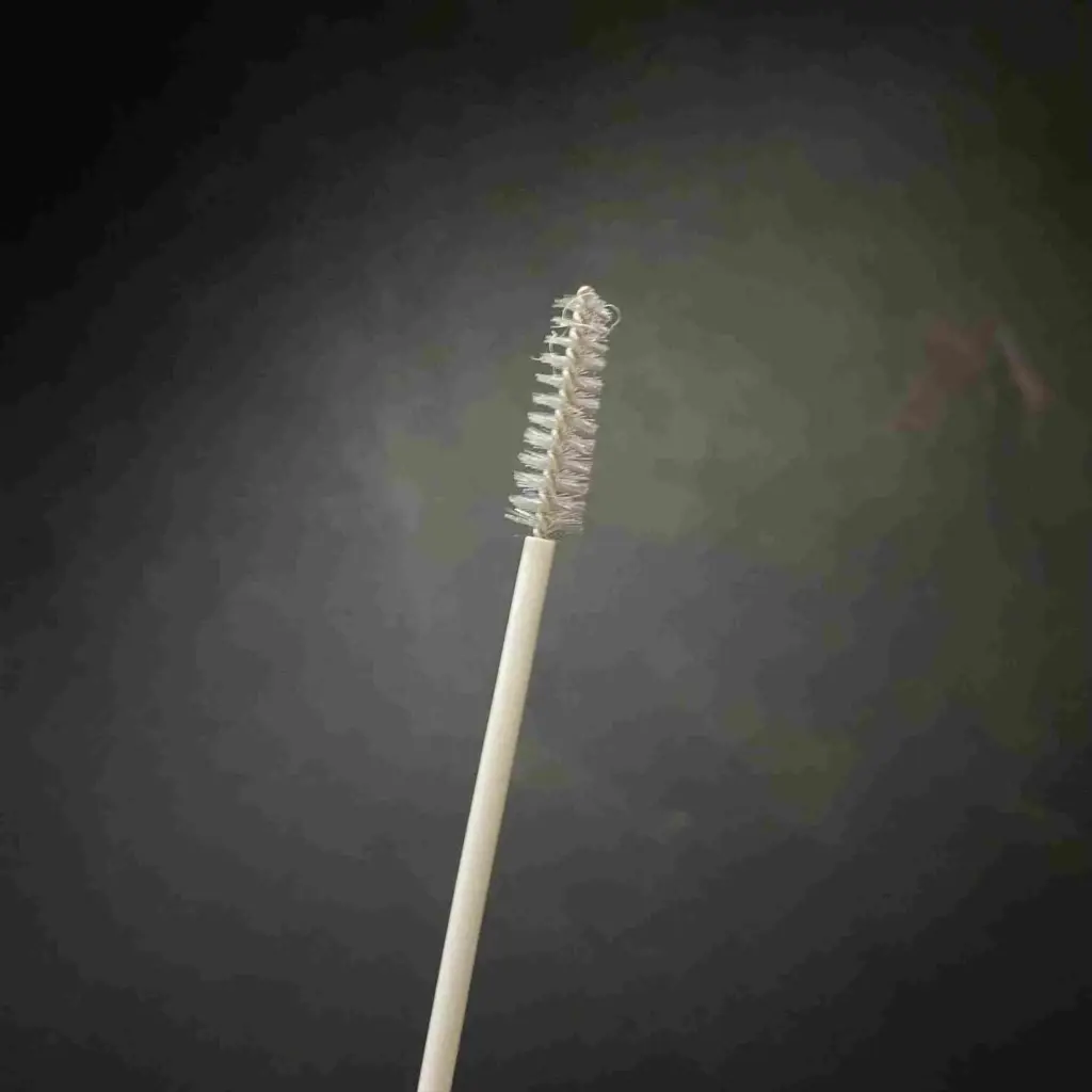 Soft Nylon Baby Bottle Nipple Brush for cleaning baby feeding bottles and nipples