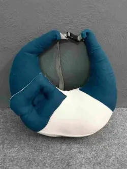 Xemum Muslin Nursing Pillow Sea Green Color soft muslin breastfeeding support pillow for baby and mother